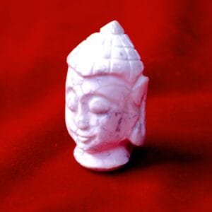 Howlite Buddha – Serenity, Patience & Mindful Awareness