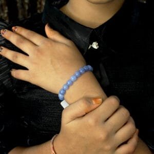 Aquamarine Hydro Bracelet 8mm – Calmness, Communication & Emotional Clarity