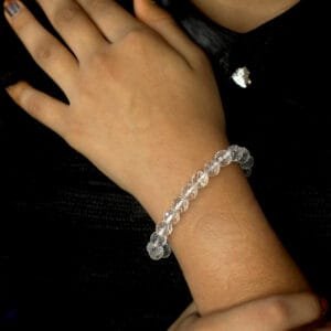 Clear Quartz Bracelet 8mm – Clarity, Energy Amplification & Balance