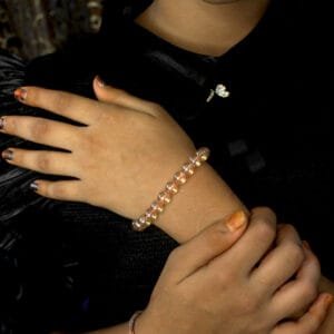 Golden Aura Quartz Bracelet 8mm – Positivity, Energy & Manifestation