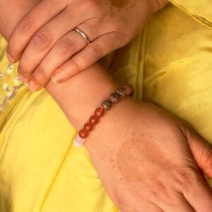 Fertility Bracelet 8mm – Feminine Balance, Cycle Support & Emotional Stability