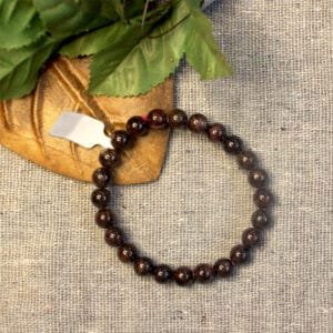 Garnet Bracelet 8mm – Energy, Passion & Commitment