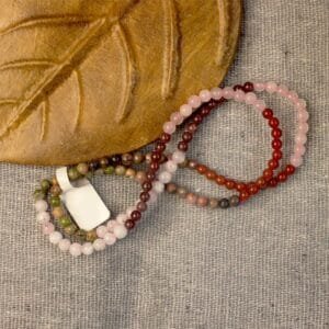 Sacred Bloom Anklet for Women’s Balance & Vitality