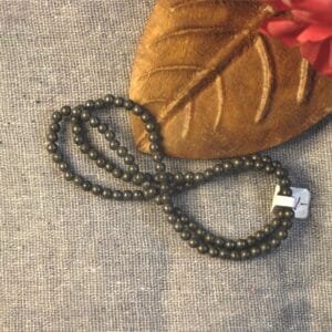 Pyrite Anklet for Confidence, Protection & Financial Focus