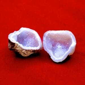 Raw Agate mmQuartz Geode Small – Natural Stability, Calm & Clarity Crystal