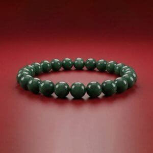 Green Jade Bracelet 8mm – Stability, Prosperity & Balanced Growth