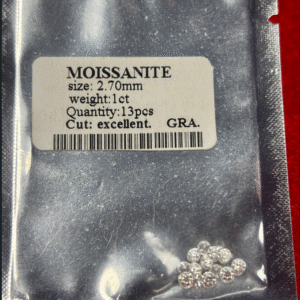 Moissanite Packets 1 Carat – GRA Certified Small Moissanite Crystals