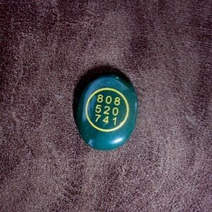 Green Jade Zibu Coin for Prosperity, Harmony & Steady Growth
