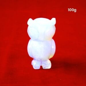 Opal Owl Figurine – Wisdom, Emotional Harmony & Spiritual Insight - 100g