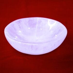 Selenite Lustreveil – Sacred Purification & Charging Bowl (Large Round)