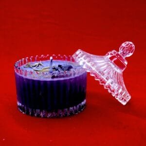 Black Tourmaline SacredScents – Protective Manifestation Candle