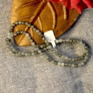 Labradorite Anklet for Protection & Mental Clarity