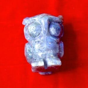 Labradorite Owl Figurine – Intuition, Wisdom & Mystical Protection - 208g
