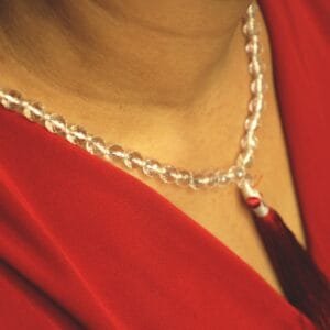 Clear Quartz Necklace 8mm Diamond Cut – Clarity, Energy Amplification & Balance
