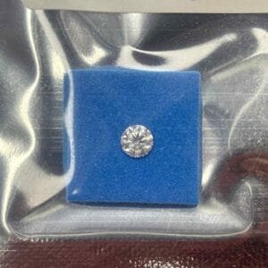 Moissanite 0.44 Carat GRA Certified Gemstone