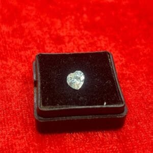 Moissanite 1.06 Carat Heart Cut GRA Certified Gemstone