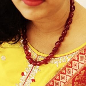 Red Onyx Necklace – Strength, Control & Stability