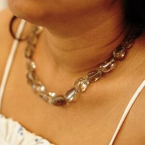 Smoky Quartz Beaded Necklace – Grounding, Protection & Stability