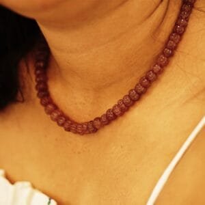 Strawberry Quartz Necklace – Love, Joy & Attraction