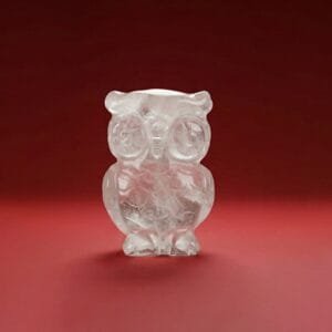 Smoky Quartz Owl Figurine – Wisdom, Grounding & Protective Insight - 157g