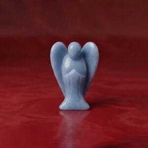 Angelite Angel Figurine – Divine Connection, Calmness & Spiritual Guidance