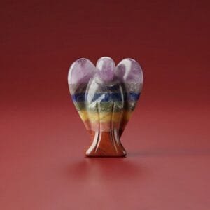 Seven Chakra Angel Figurine – Energy Balance, Protection & Spiritual Harmony