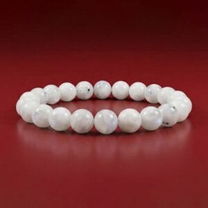 Moonstone Bracelet 8mm – Intuition, Emotional Balance & Inner Clarity