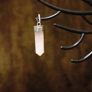 Rose Quartz Lovepoint Pendant – Focused Love, Healing & Emotional Balance