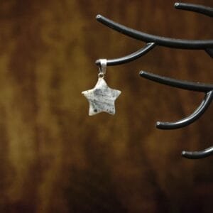 Howlite Serenity Star Pendant – Calmness, Clarity & Inner Peace