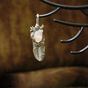 Rose Quartz Love Release Pendant – Emotional Healing, Letting Go & Inner Peace