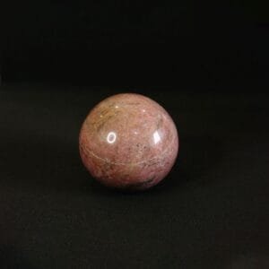 Rhodonite Crystal Sphere – Emotional Healing, Compassion & Heart Balance