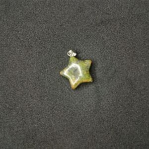 Unakite Star Pendant – Healing, Balance & Growth Guidance
