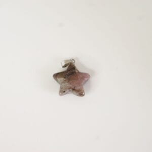 Rhodonite Star Pendant – Emotional Healing, Balance & Guidance